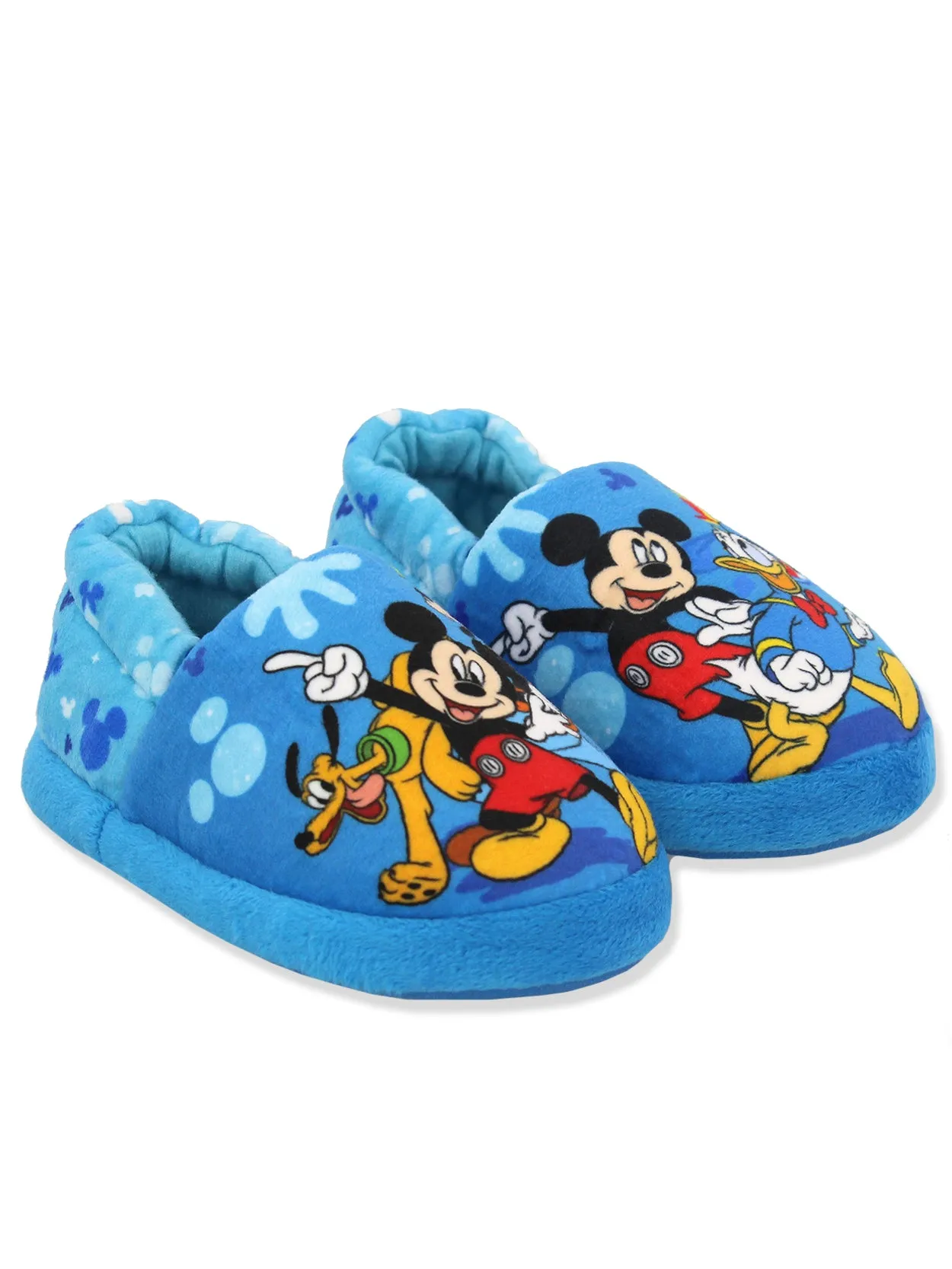 Disney Mickey Mouse and Friends Plush A-line Slippers