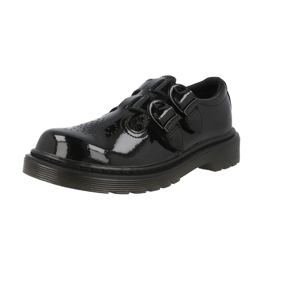 Dr Martens Mary Jane Black Patent Shoes