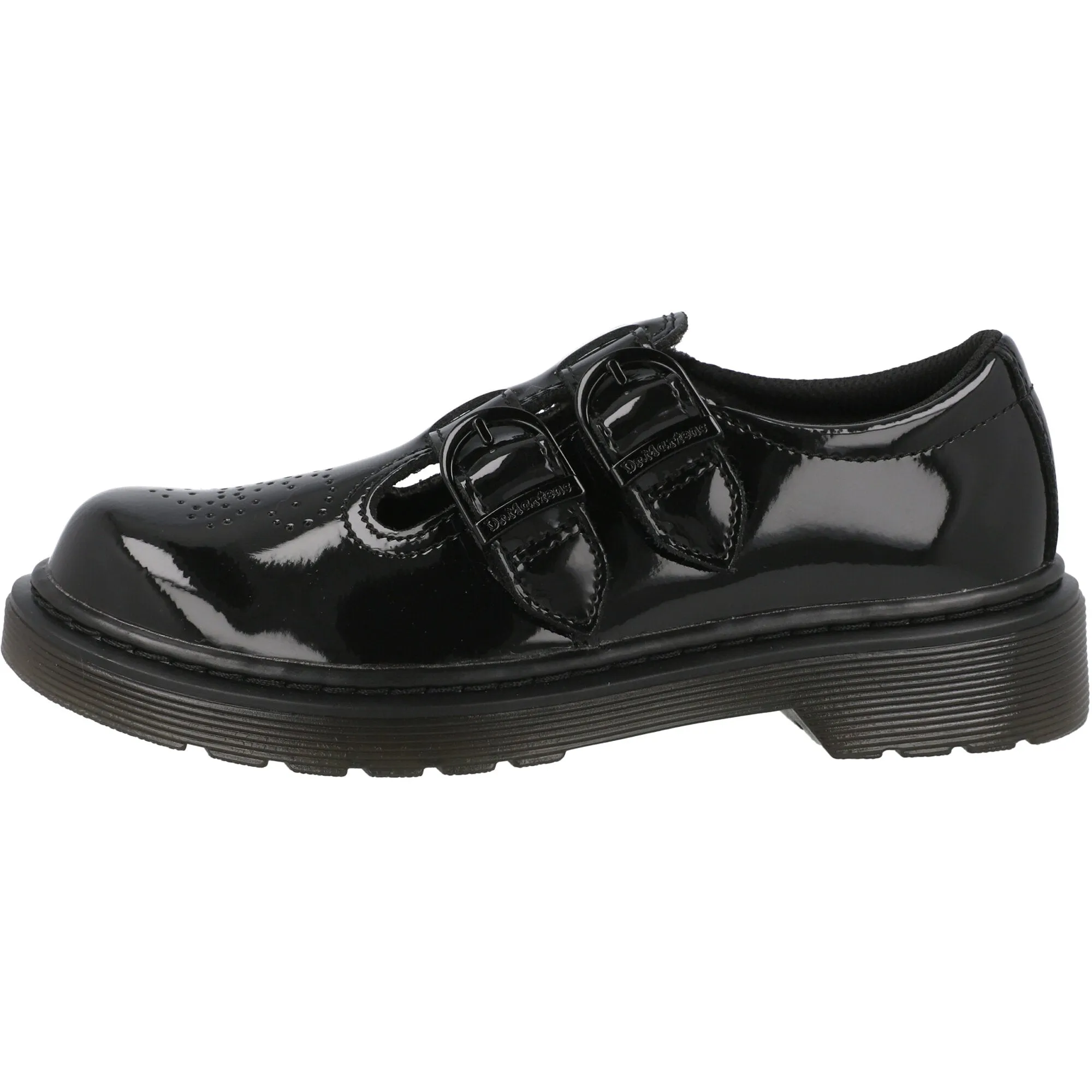 Dr Martens Mary Jane Black Patent Shoes
