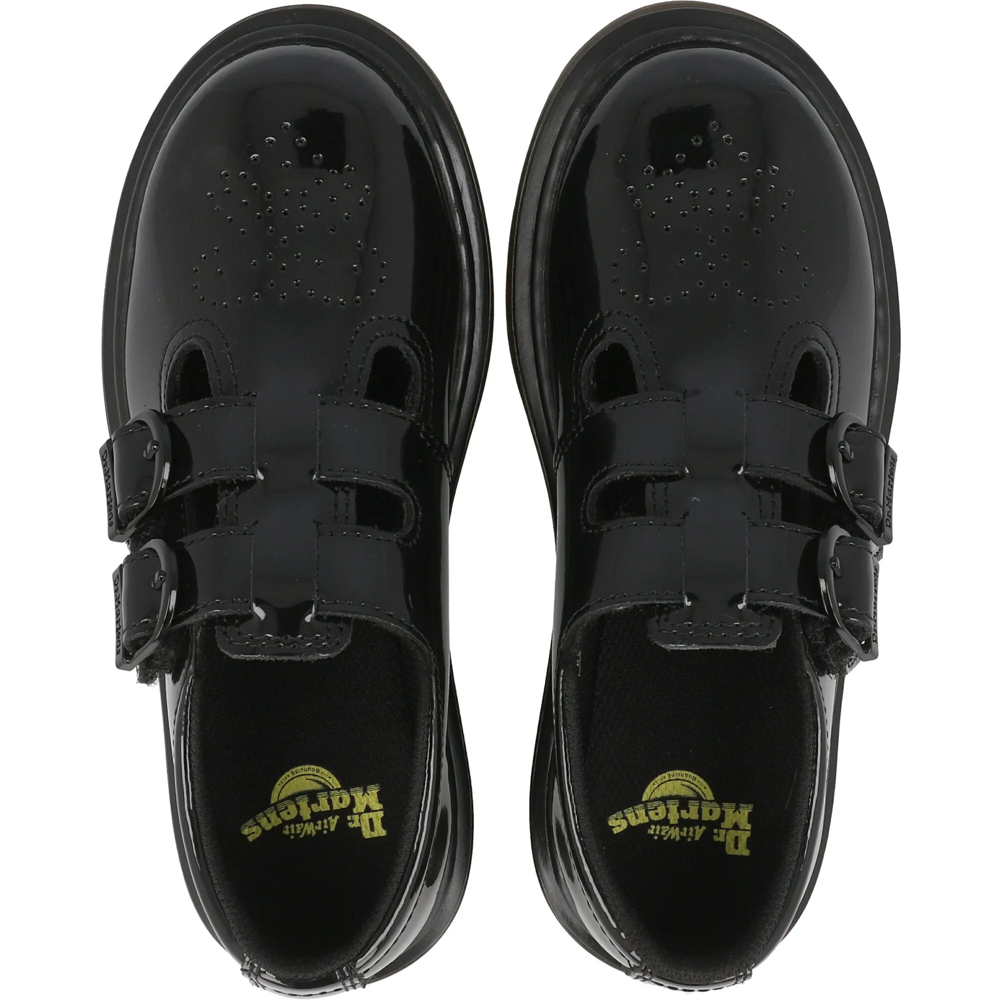 Dr Martens Mary Jane Black Patent Shoes
