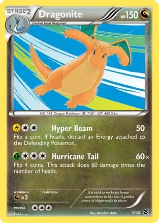 Dragonite 5/20 - Dragon Vault Holofoil