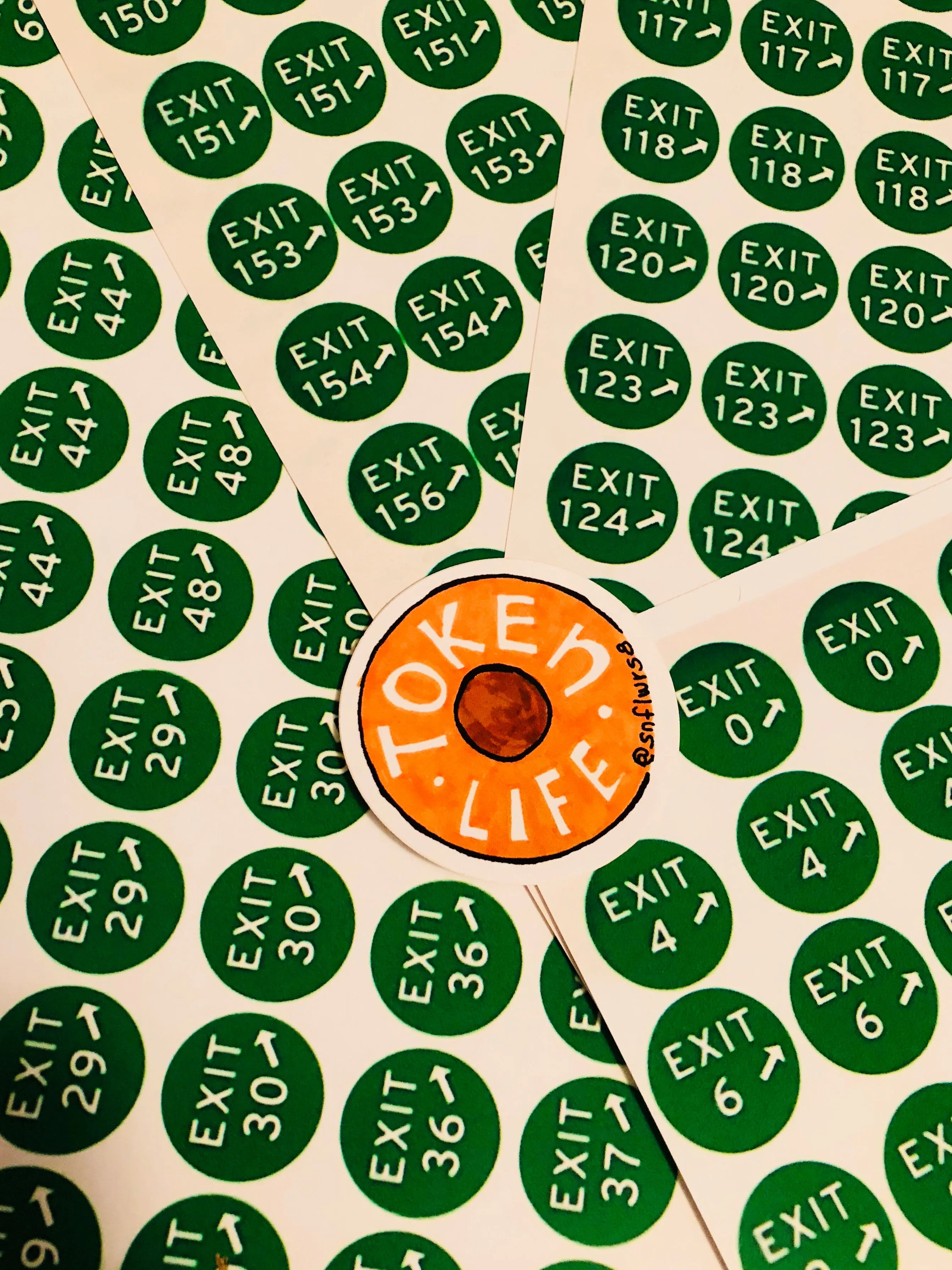 EXIT 82   Parkway Token