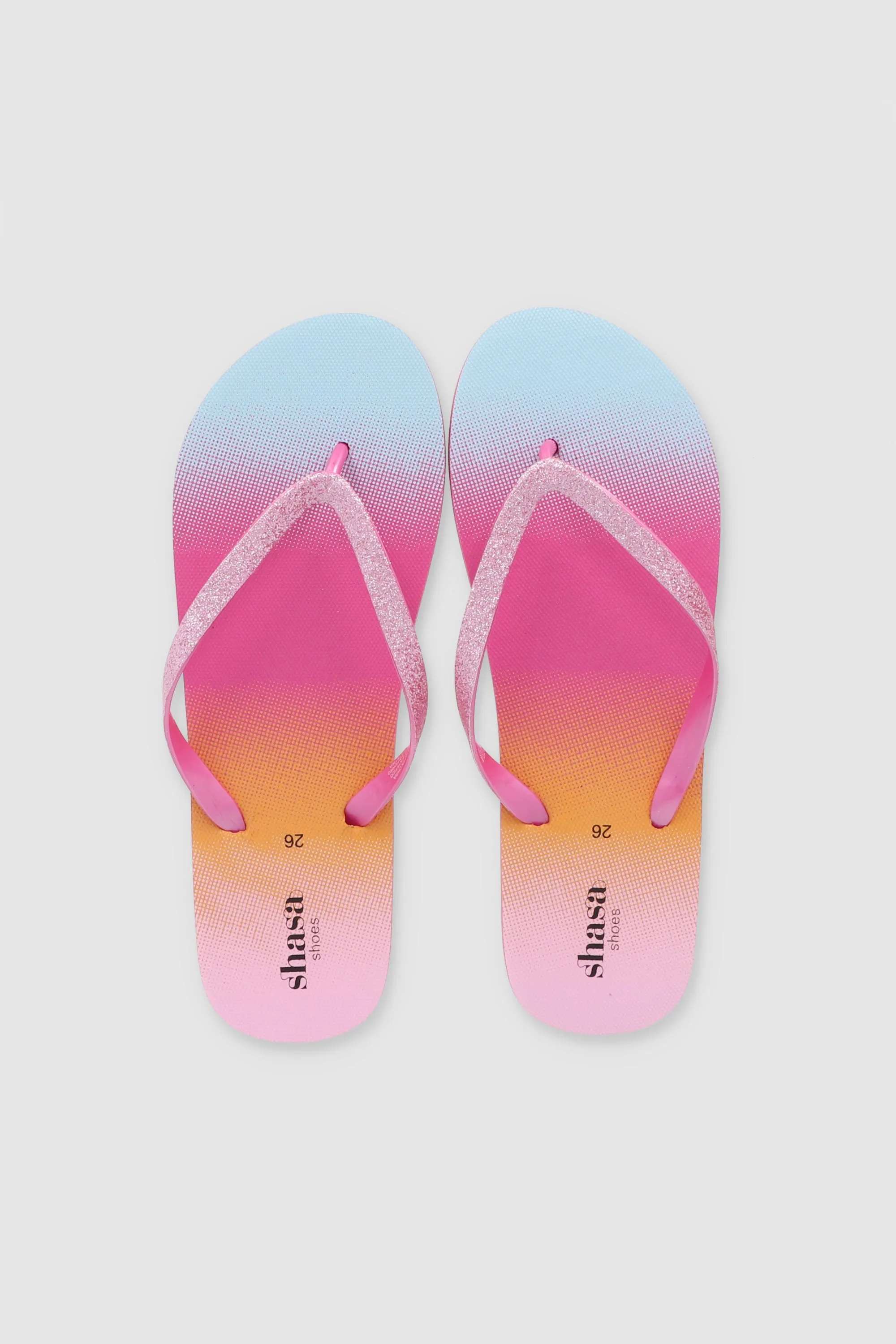 FLIP FLOP DEGRADADO GLITTER