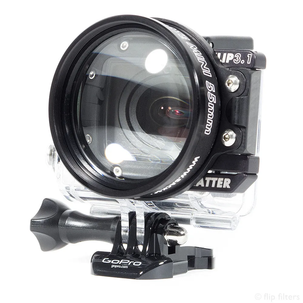 FLIP4 Macromate Mini  15 UW Macro Lens Kit for GoPro