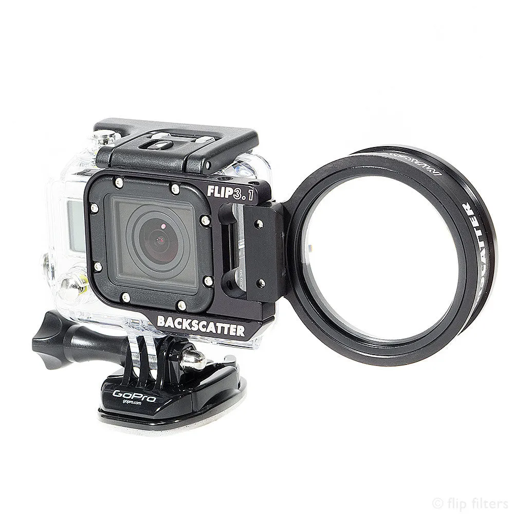 FLIP4 Macromate Mini  15 UW Macro Lens Kit for GoPro