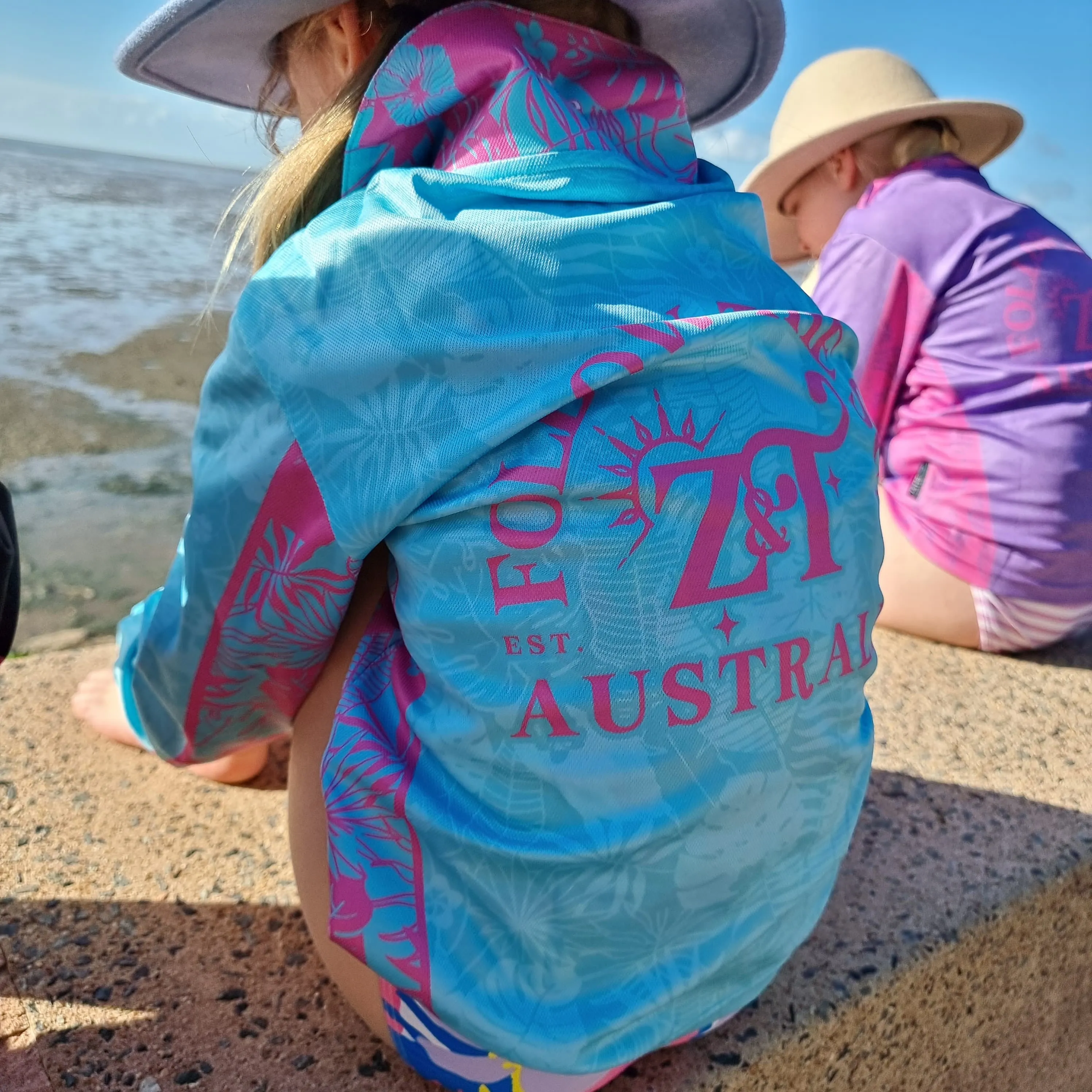 Follow the Sun | Tropical Turquoise Fishing Shirt
