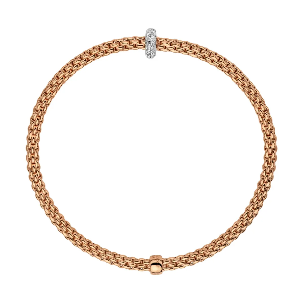 FOPE Prima Flex'it Bracelet With Diamonds