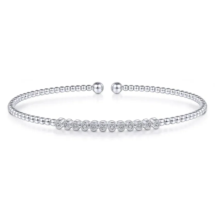 Gabriel & Co. 'Bujukan' Diamond Cuff Bracelet
