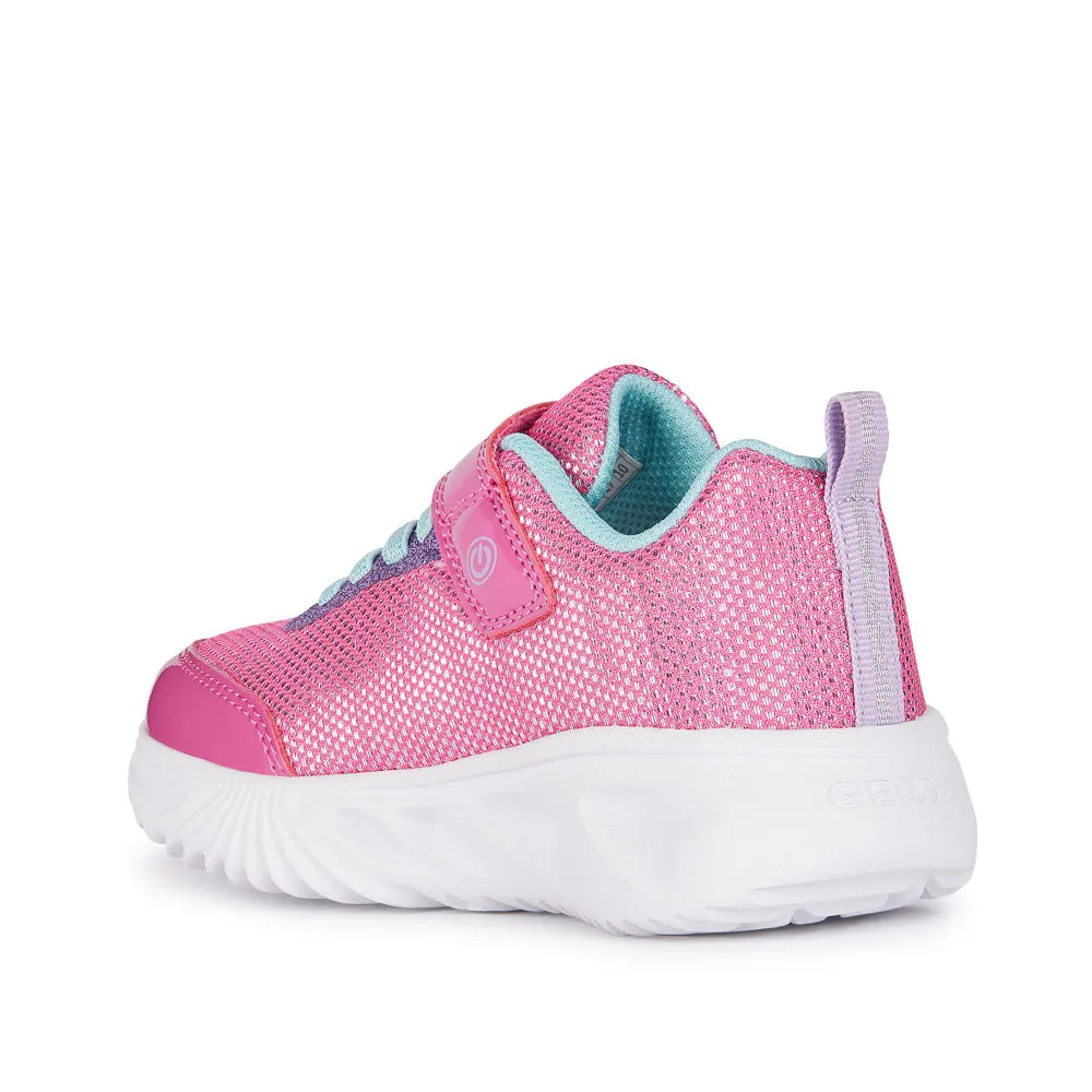 Geox J ASSISTER G. A - SH. TEX SY.PA Fuchia/Aqua