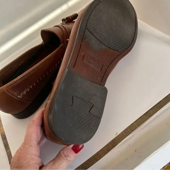 Giorgio Brutini shoes size 12. Aruba Tan loafers
