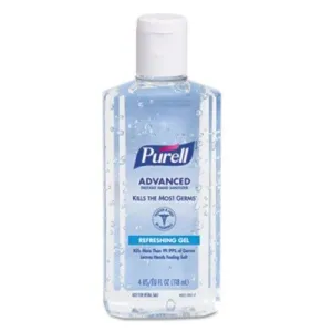 GOJO Purell Instant Hand Sanitizer w/Aloe, 4.25oz Flip-Cap Bottle - PK/3 Each