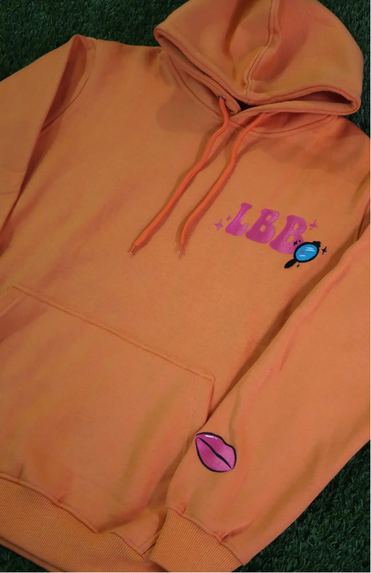 Groovy Peach Hoodie