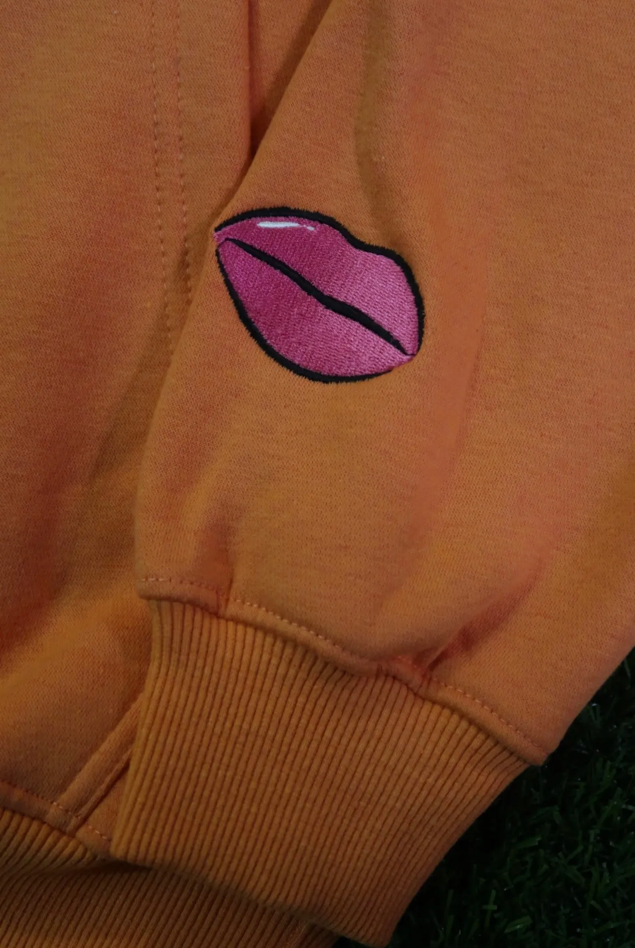 Groovy Peach Hoodie