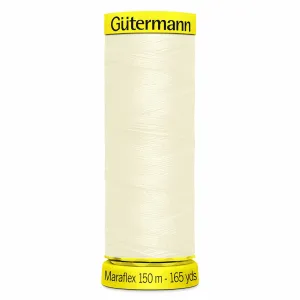 Gutermann 150m Maraflex Stretch Jersey Thread - 1 Cream