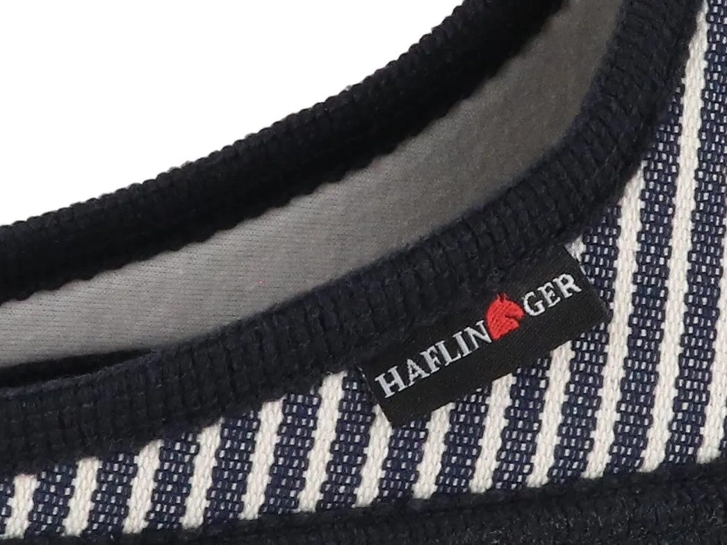 HAFLINGER Men Women Cotton Slippers 'Cotty Manacor', navy