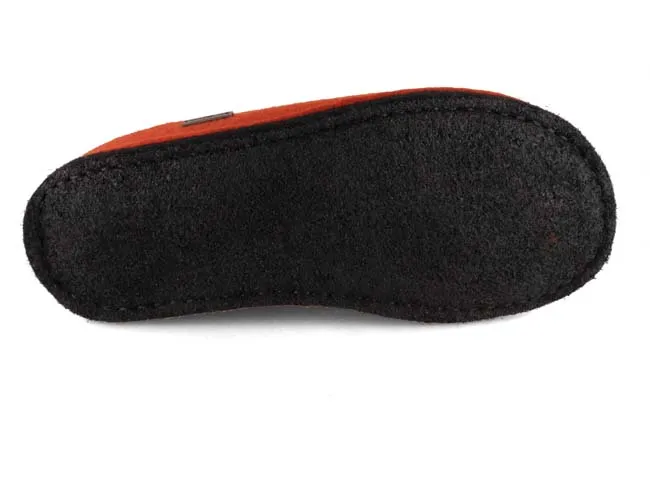 HAFLINGER Women Felt Slippers 'Flair Crossroad', fox