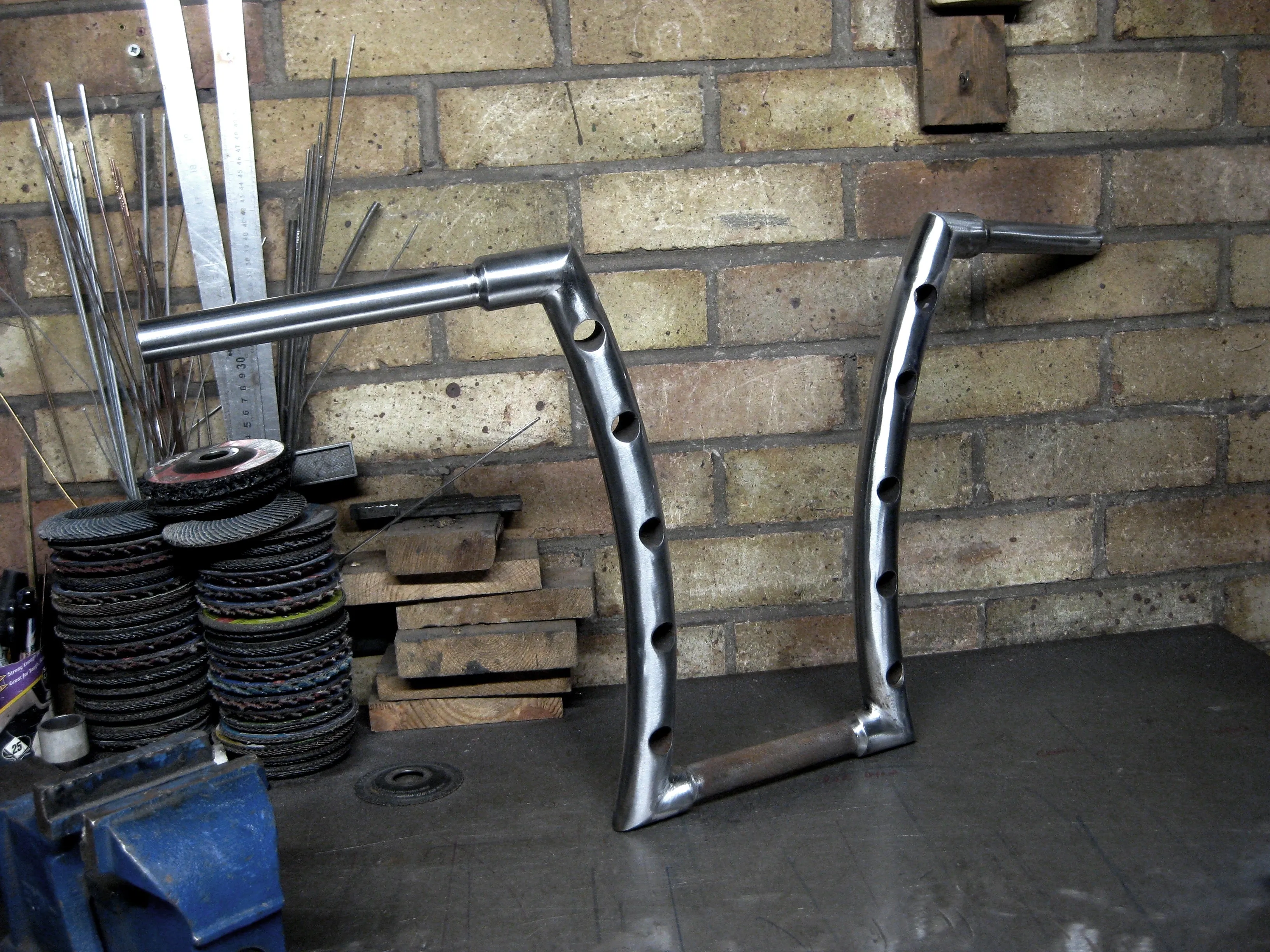 HANDLEBARS - ULTIMATE CUSTOM RANGE - "HOLY MOSES" - UNIVERSAL FIT