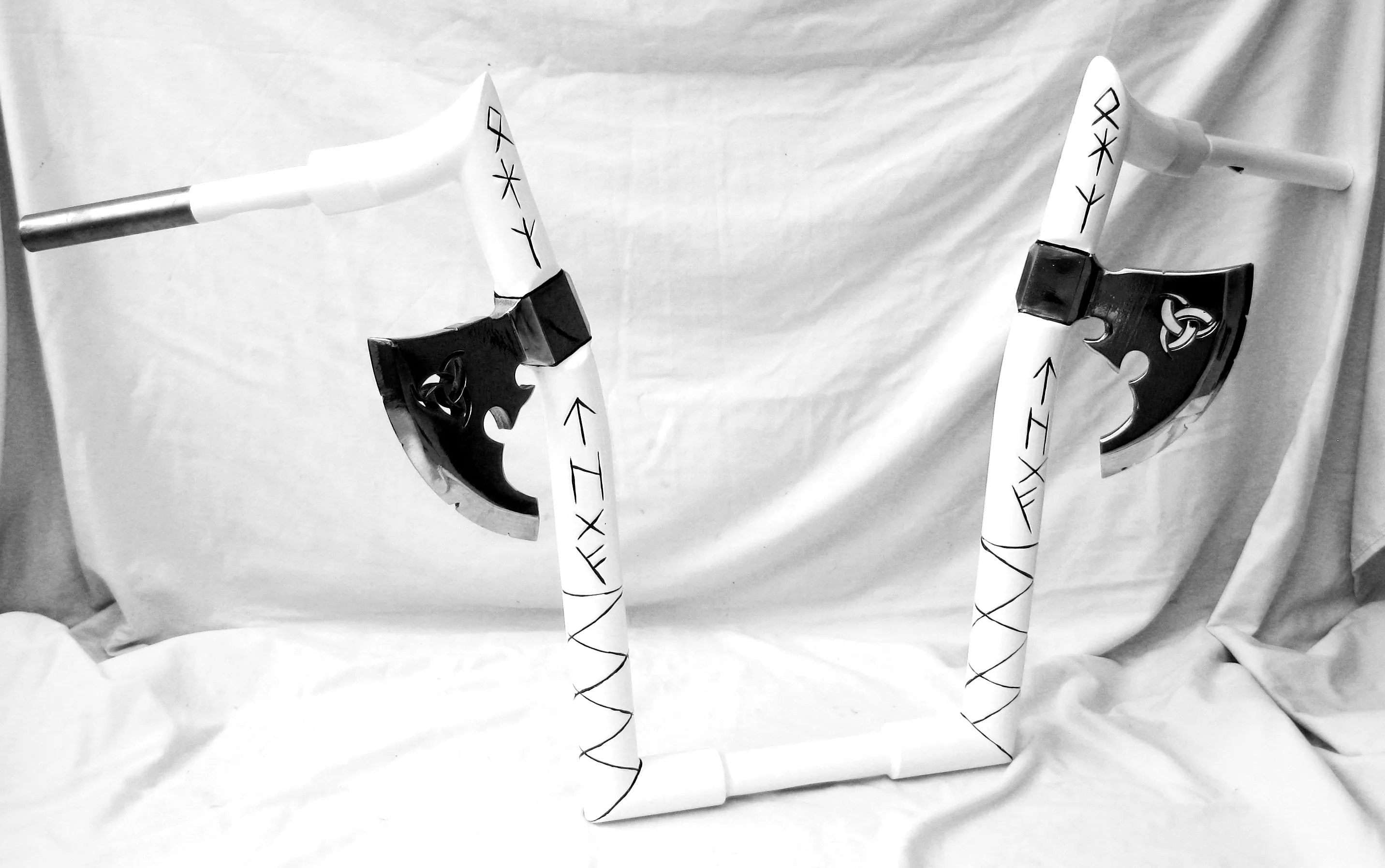 HANDLEBARS - ULTIMATE CUSTOM RANGE - "RUNES" - UNIVERSAL FIT
