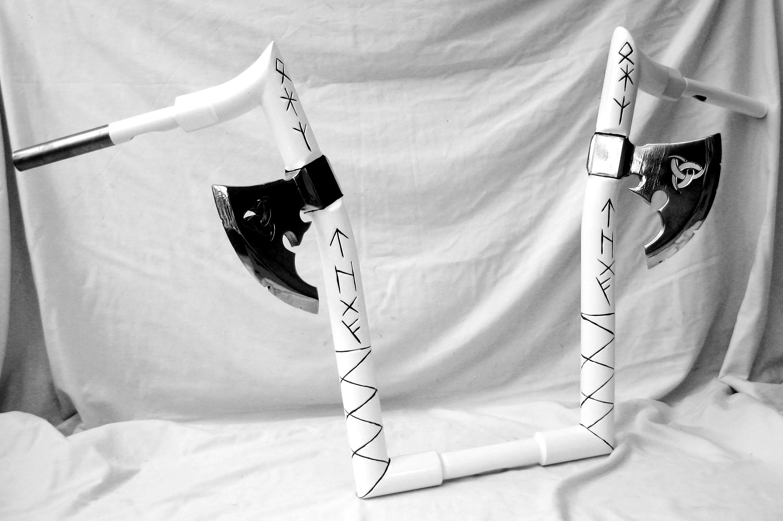HANDLEBARS - ULTIMATE CUSTOM RANGE - "RUNES" - UNIVERSAL FIT