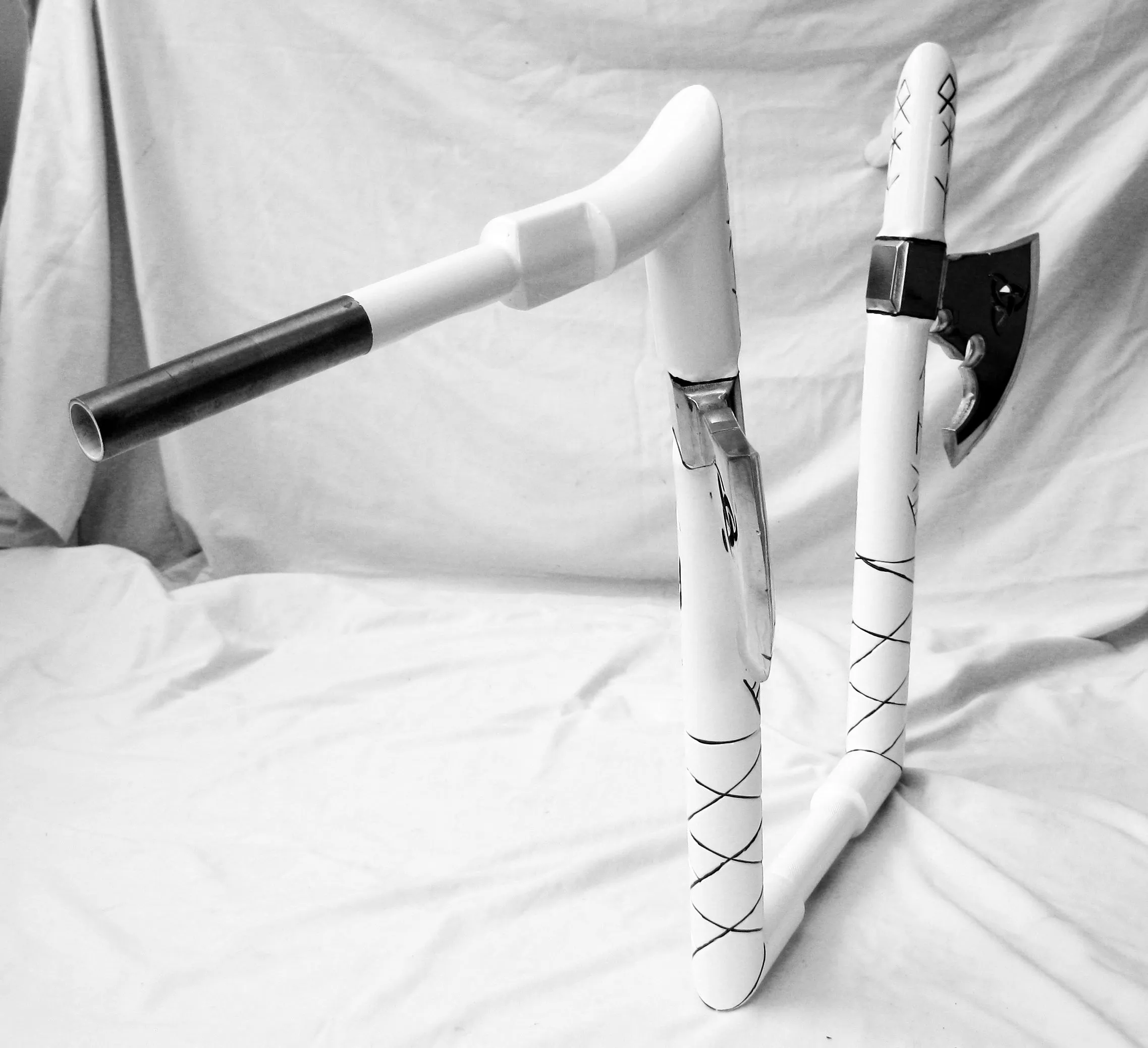 HANDLEBARS - ULTIMATE CUSTOM RANGE - "RUNES" - UNIVERSAL FIT