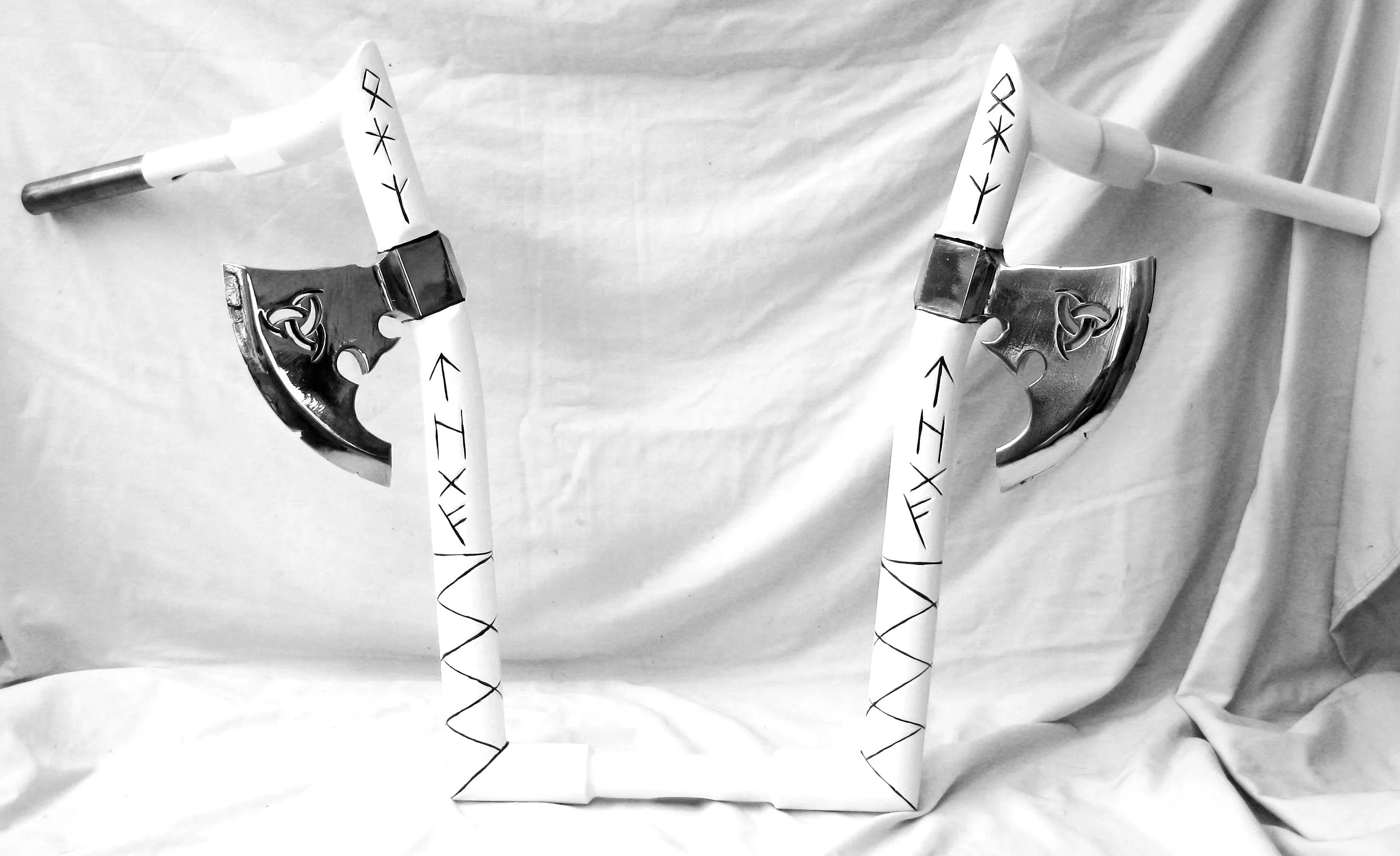 HANDLEBARS - ULTIMATE CUSTOM RANGE - "RUNES" - UNIVERSAL FIT