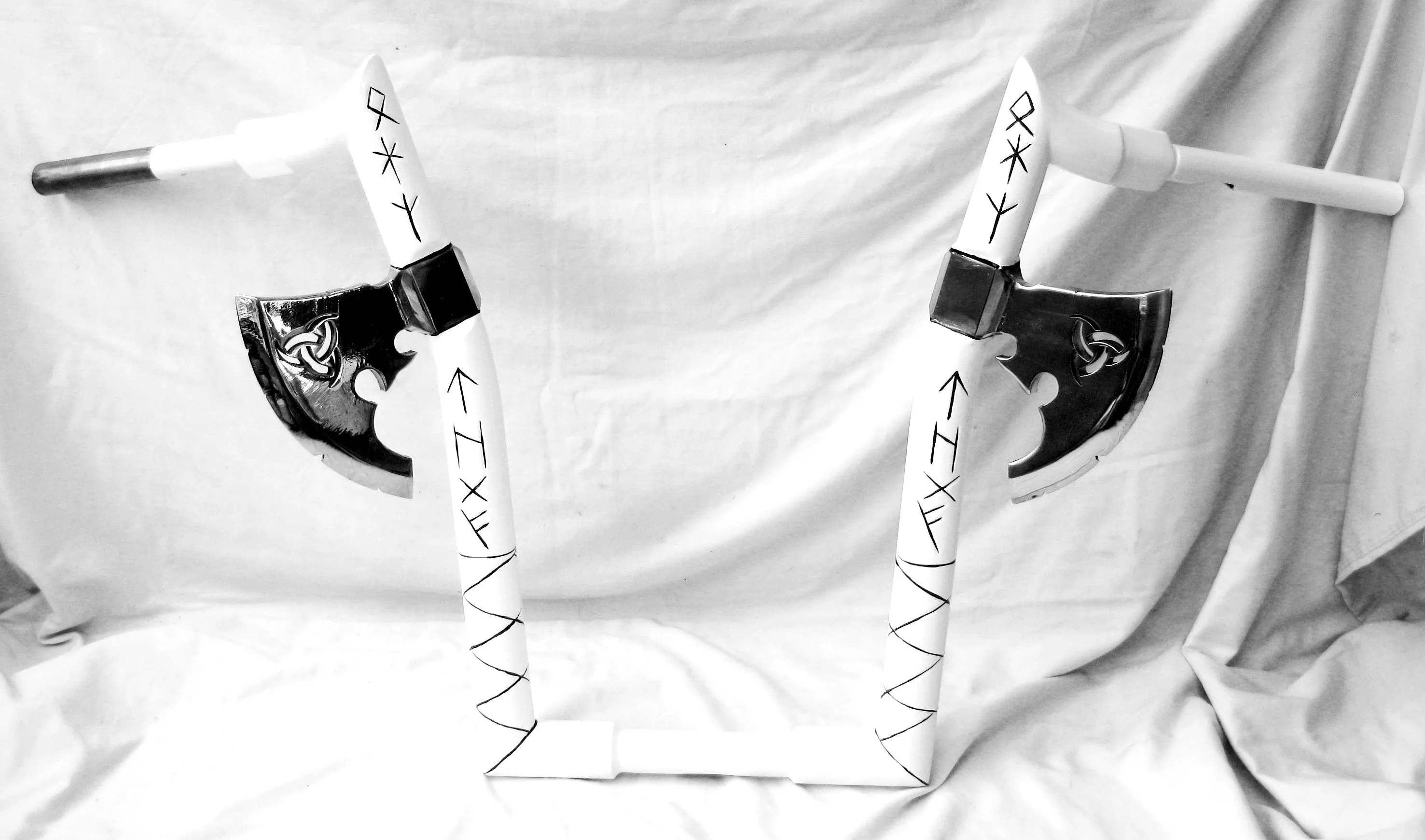 HANDLEBARS - ULTIMATE CUSTOM RANGE - "RUNES" - UNIVERSAL FIT