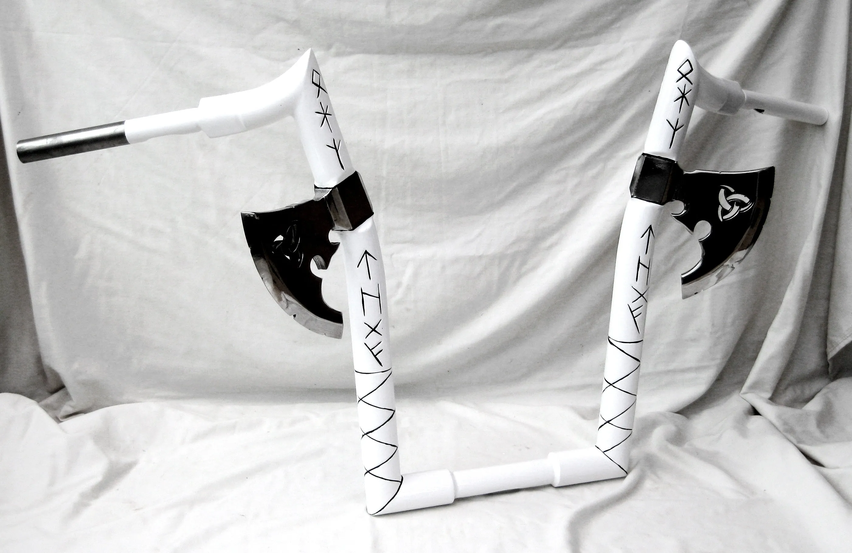 HANDLEBARS - ULTIMATE CUSTOM RANGE - "RUNES" - UNIVERSAL FIT