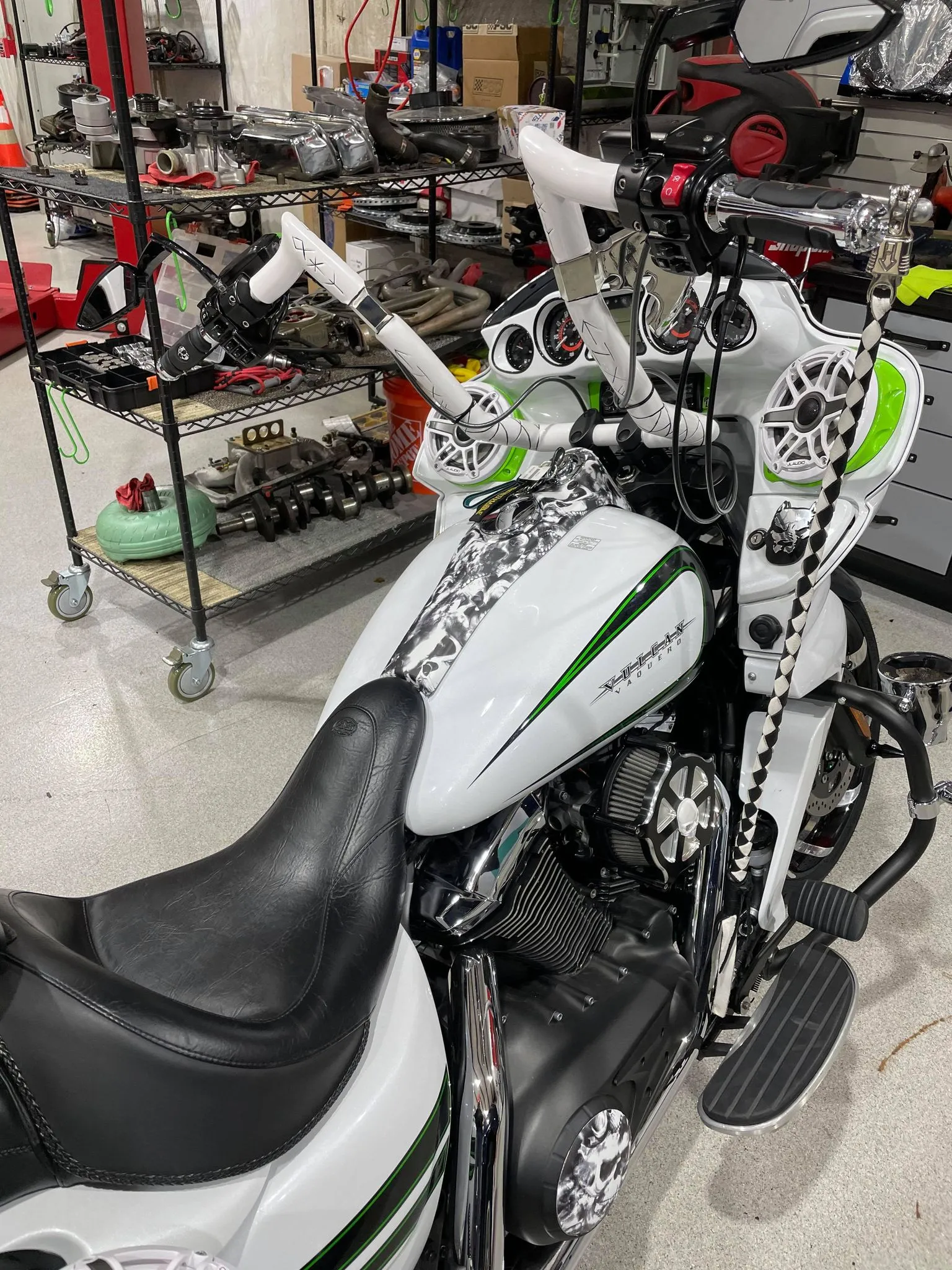 HANDLEBARS - ULTIMATE CUSTOM RANGE - "RUNES" - UNIVERSAL FIT