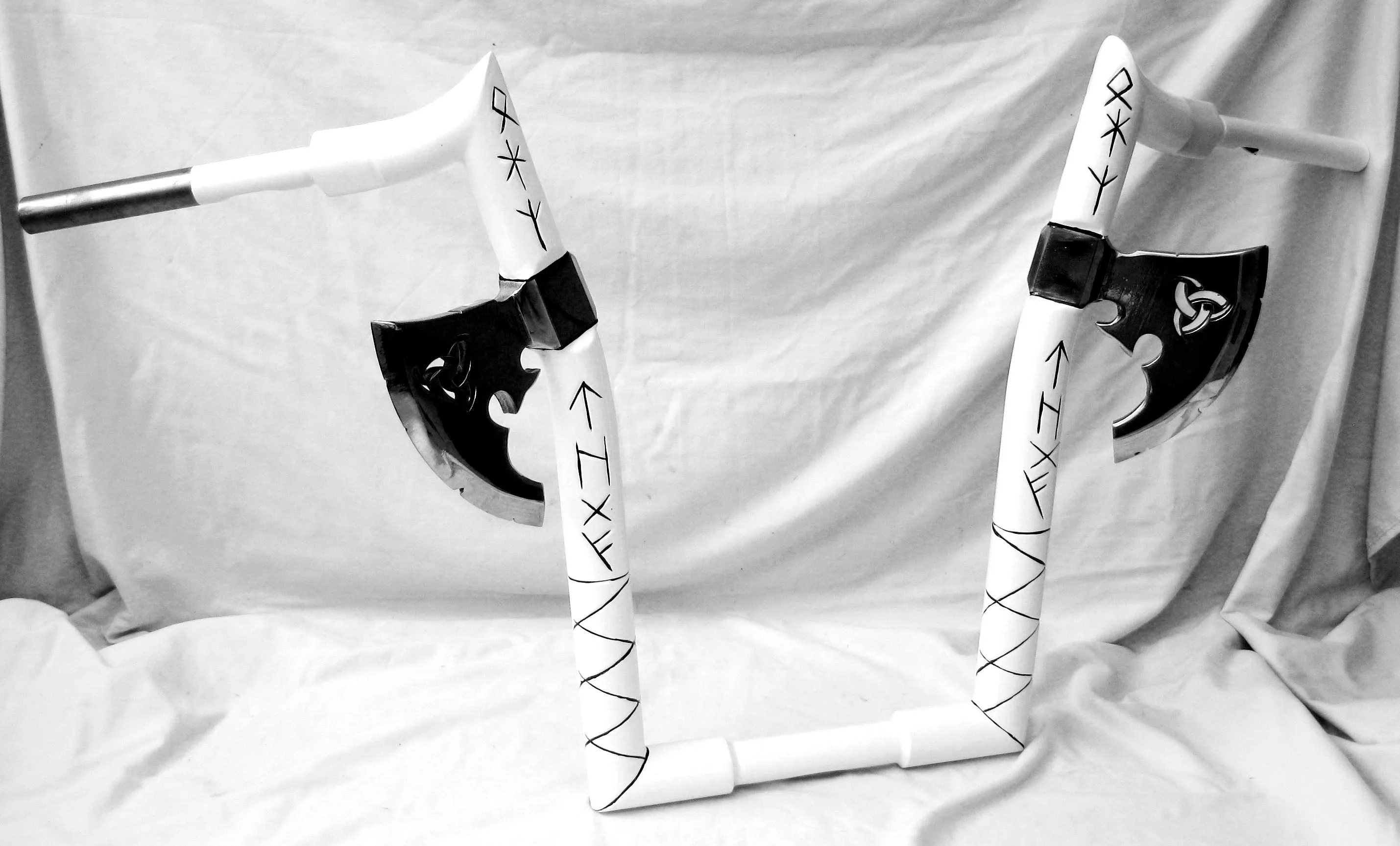 HANDLEBARS - ULTIMATE CUSTOM RANGE - "RUNES" - UNIVERSAL FIT