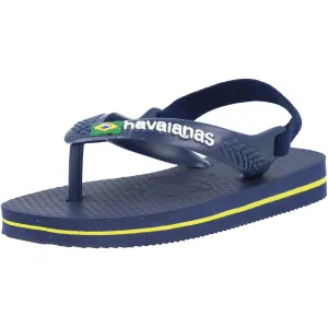 Havaianas Baby Brasil Logo II Navy Blue Flip-Flops