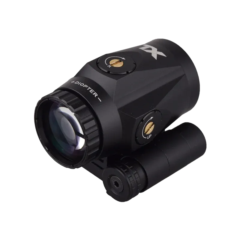 Holy Warrior TX3X Magnifier with flip-to-side mount