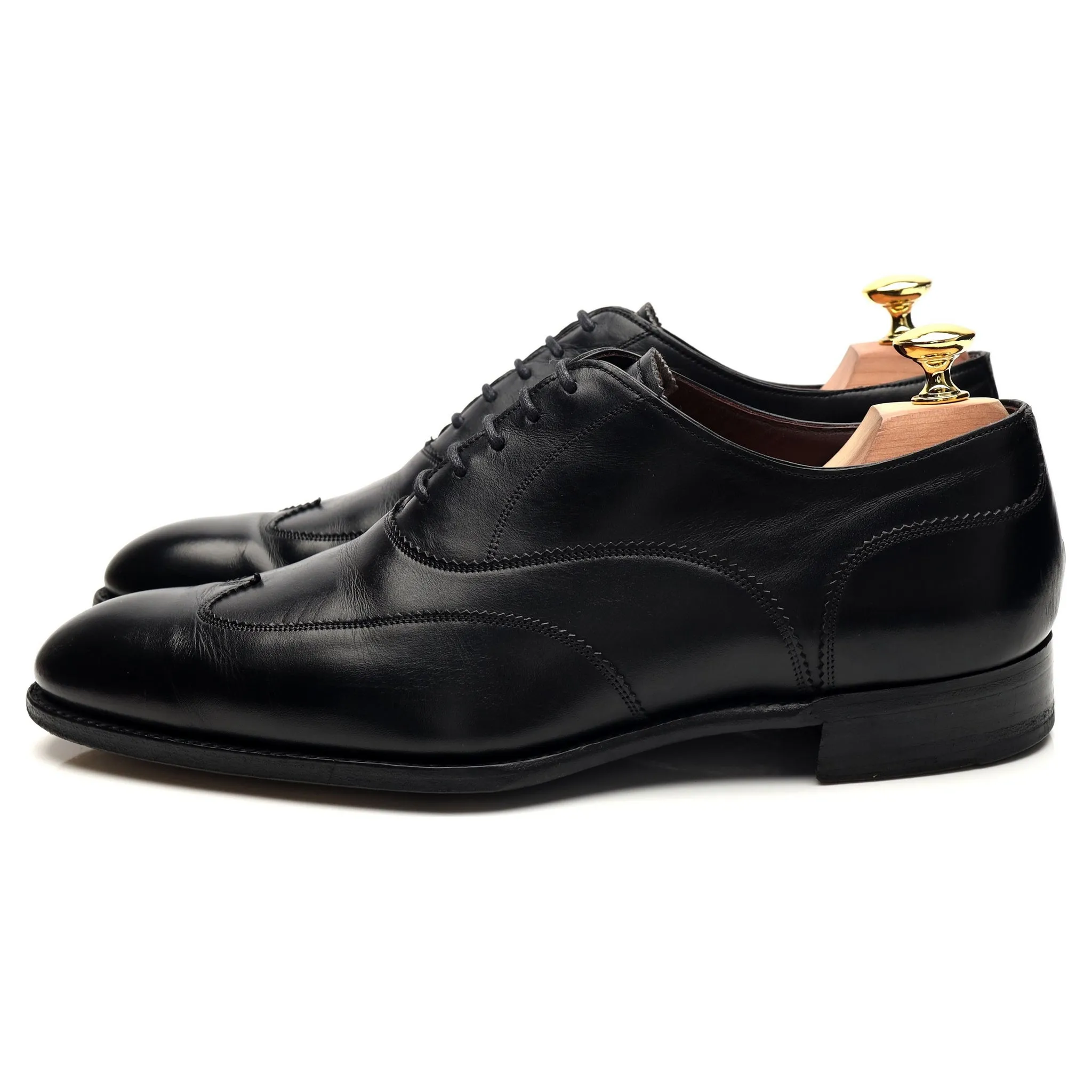Imperial 'Balmoral' Black Leather Oxford UK 7.5 G
