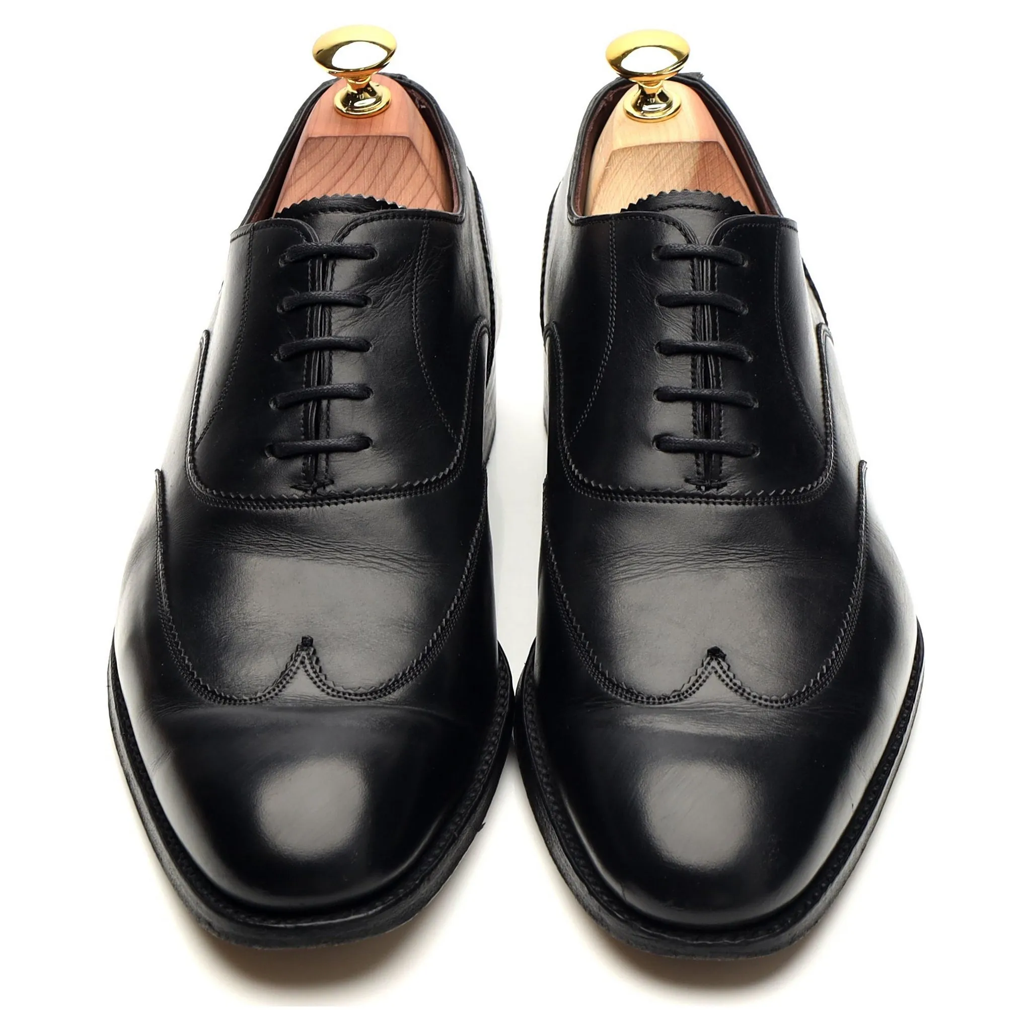 Imperial 'Balmoral' Black Leather Oxford UK 7.5 G