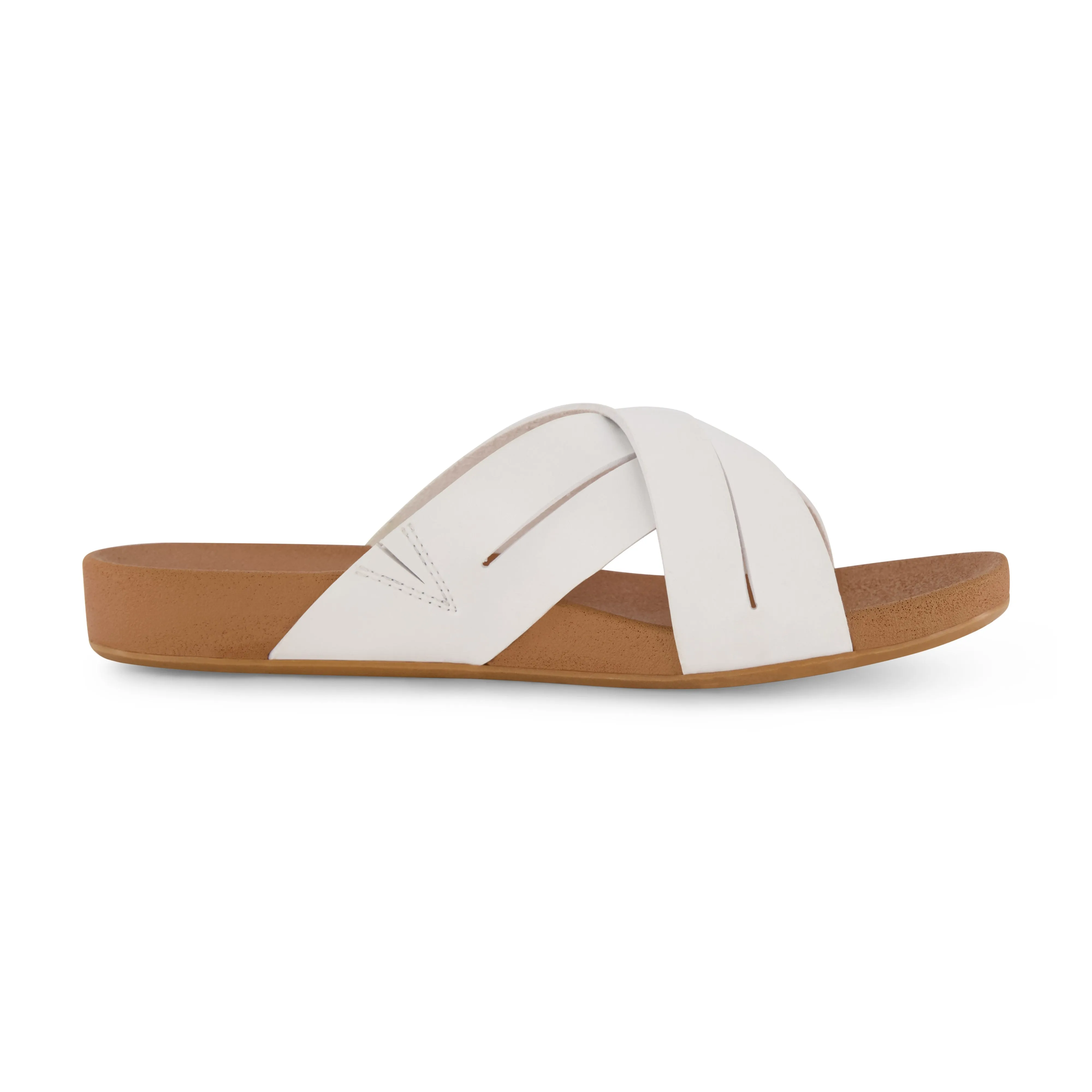Jackie Cross Band Footbed Sandal