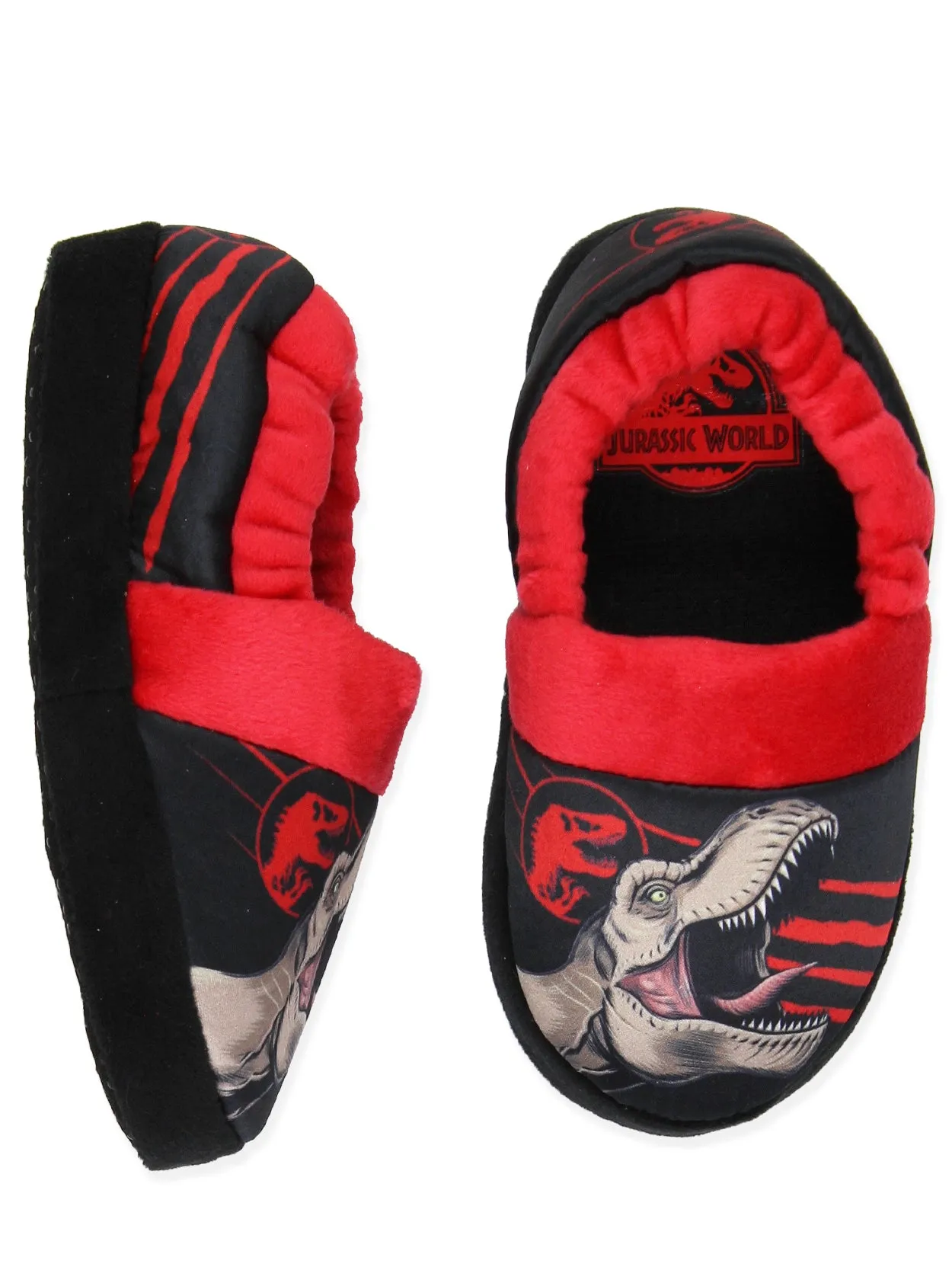 Jurassic World Plush A-Line Slippers