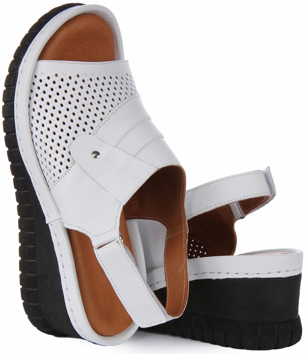 Justinreess England Gal Sandal In White For Women | Secret Sale