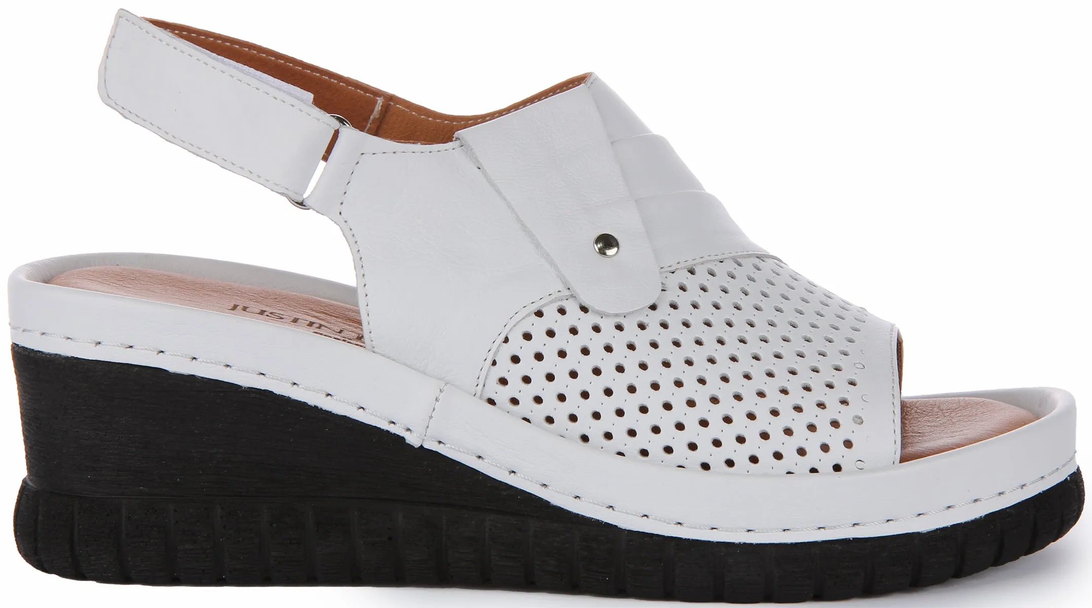 Justinreess England Gal Sandal In White For Women | Secret Sale