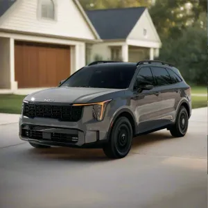 Kia Sorento 2015 - 2025 Heat and UV Sun Shade by OC Sun Shade