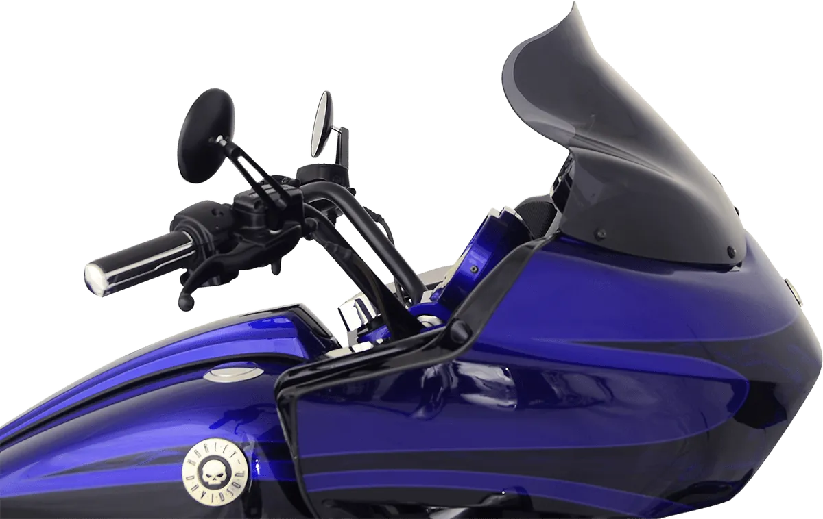 Klock Werks KW05010232 12in. Flare Windshield - Dark Smoke