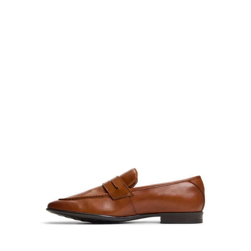 LARAEDE LOAFERS - COGNAC