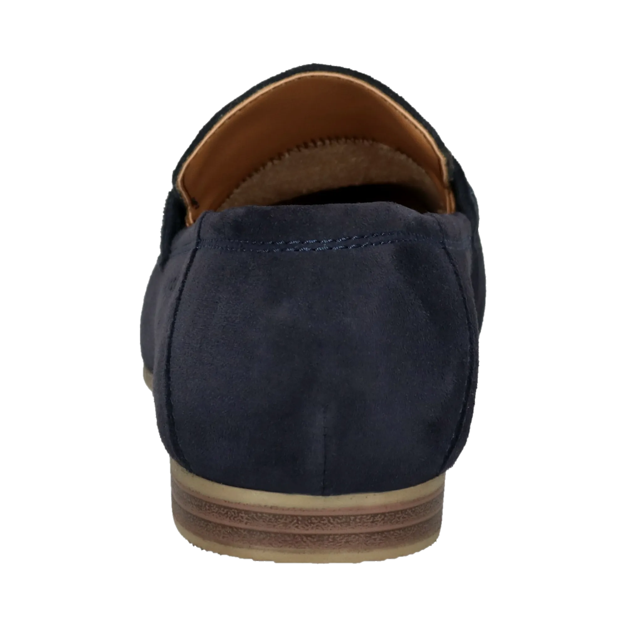 Leder Loafers dunkelblau