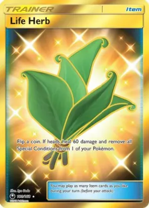 Life Herb 180/168 - Celestial Storm Pokemon Holofoil