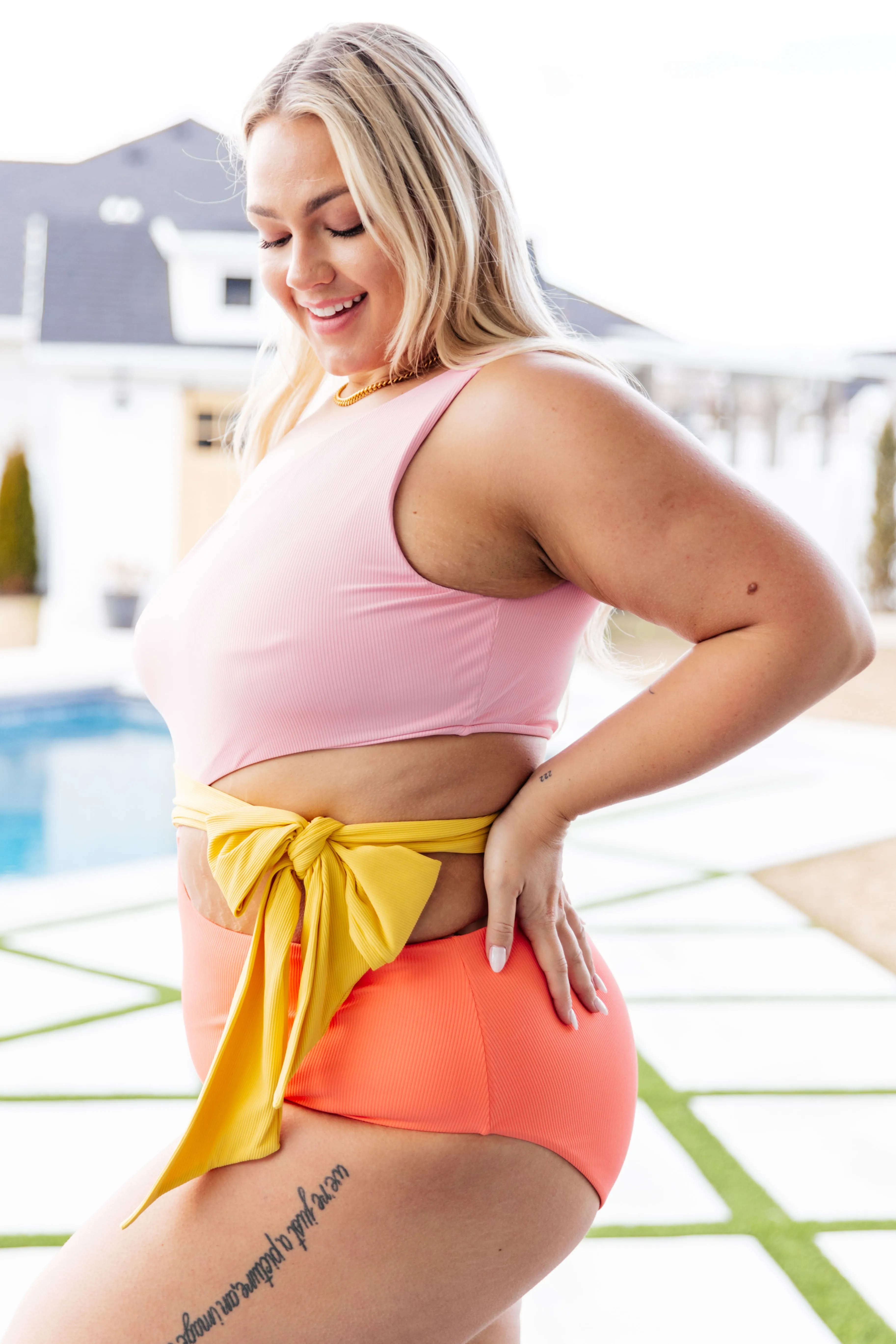 Long Island Iced Dreams Plus Size One Piece Swimsuit