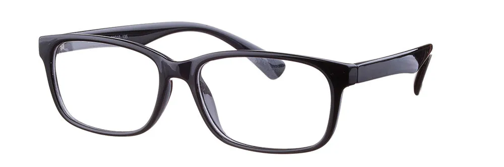 Loris Men's Unbreakable Bendable Rectangular TR90 Eyeglasses, M-305