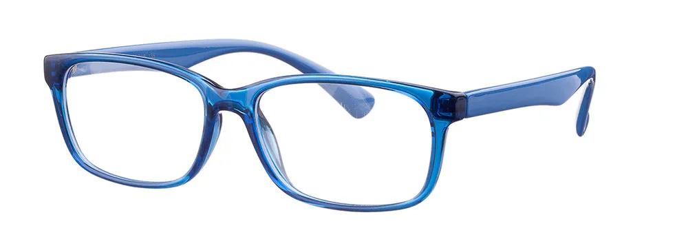 Loris Men's Unbreakable Bendable Rectangular TR90 Eyeglasses, M-305