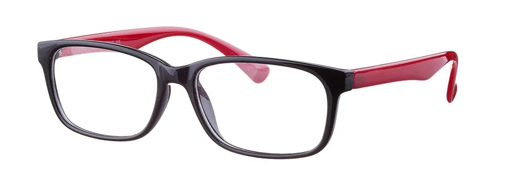 Loris Men's Unbreakable Bendable Rectangular TR90 Eyeglasses, M-305