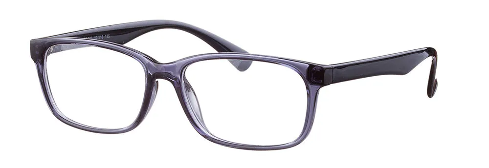 Loris Men's Unbreakable Bendable Rectangular TR90 Eyeglasses, M-305