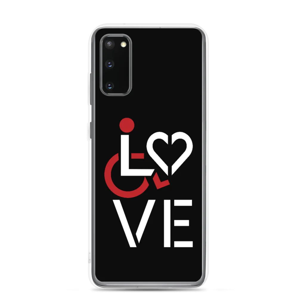 LOVE (for the Special Needs Community) Samsung Case Stacked Design 1 of 3