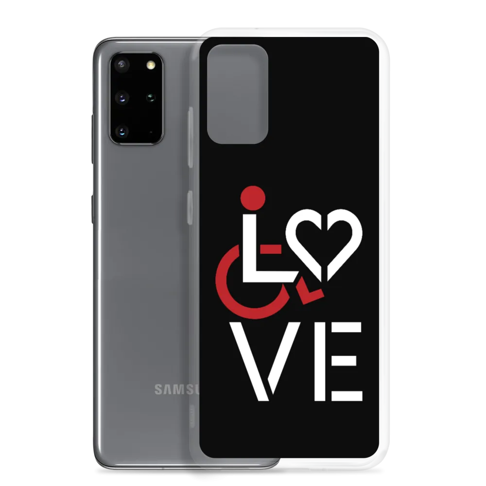 LOVE (for the Special Needs Community) Samsung Case Stacked Design 1 of 3