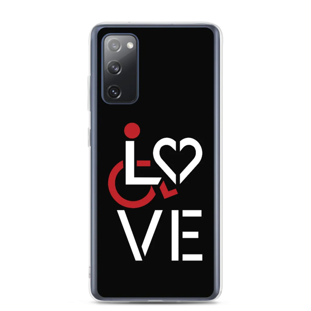 LOVE (for the Special Needs Community) Samsung Case Stacked Design 1 of 3